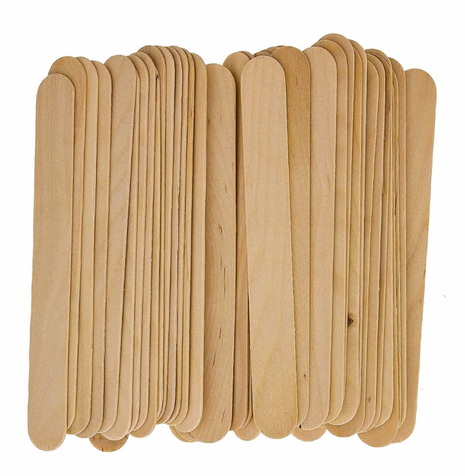 WOODEN STICK APPLICATORS (BOX OF 100)