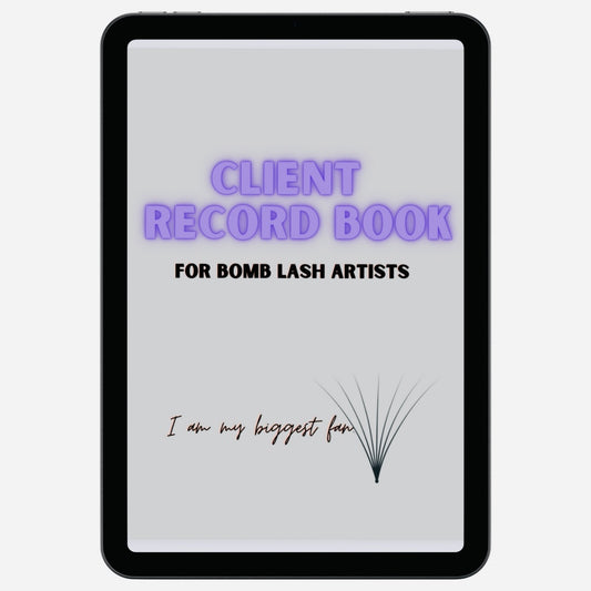 CLIENT RECORD BOOK